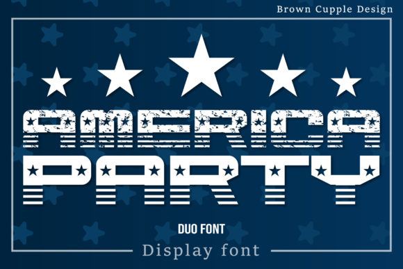 America Party Font for Branding That Stands Out
