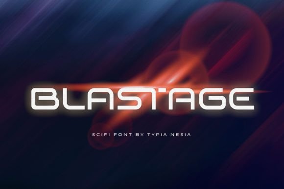 Blastage: A Futuristic Font for Modern Campaigns