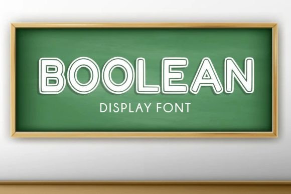 Boolean Display Font Review for Real-World Design
