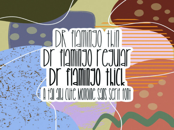 Dr Flamingo: A Display Font for Editorial Elegance