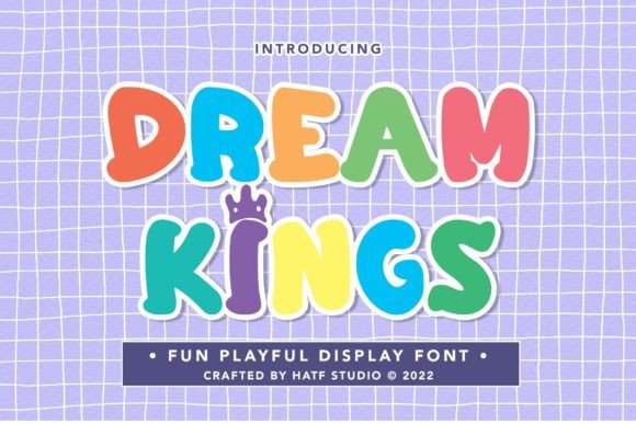 Dream Kings Font for Web Design Projects