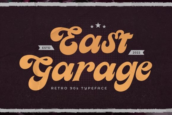 East Garage Font for Business Branding