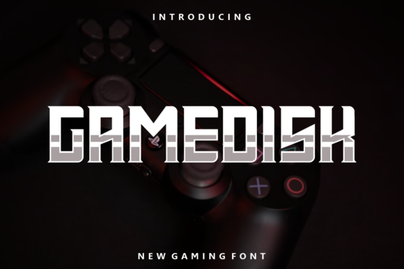 Gamedisk Font for Bold Digital Branding