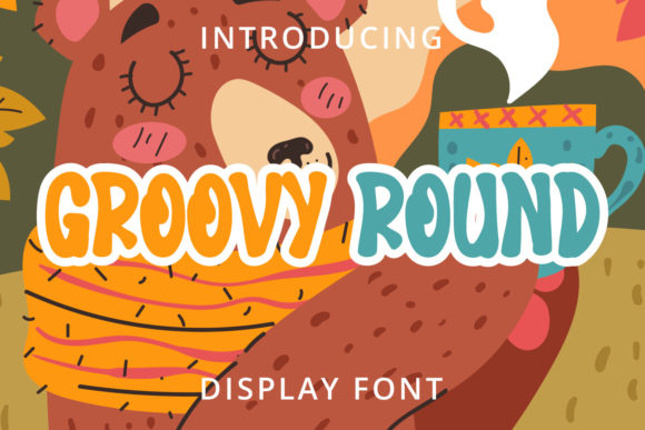 Groovy Round: A Charming Display Font for Creative Makers
