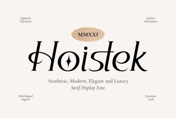 Hoistek: The Serif Font That Elevates Your Campaigns