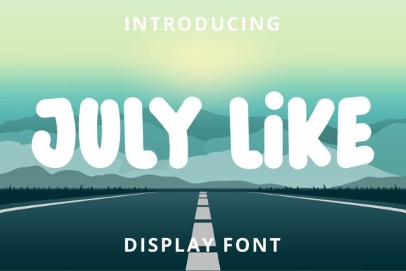 July Like: A Display Font That Elevates Editorial Design