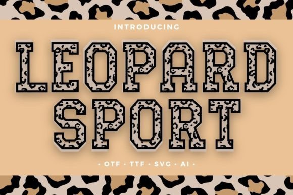Leopard Sport: A Bold Display Font for Web Design