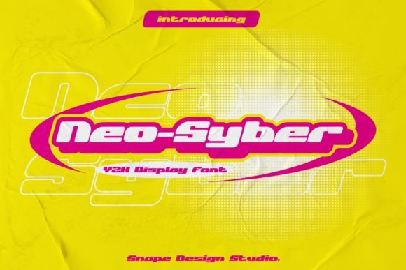 Neo Syber Font for Modern Editorial Design