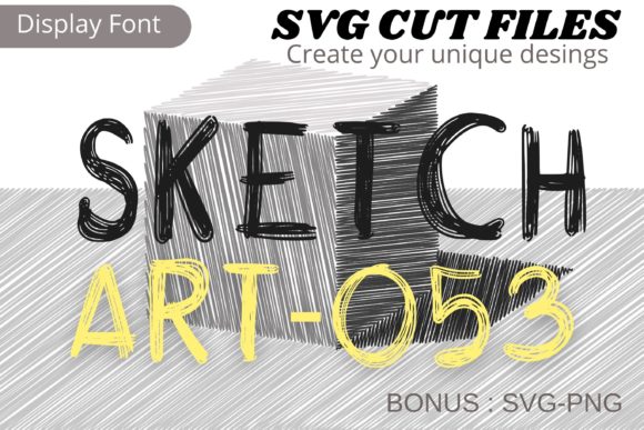 Sketch Art Font for Branding Projects
